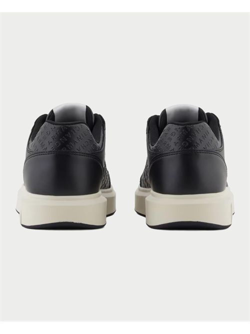 Armani Exchange men's low-top sneakers with all-over logo ARMANI EXCHANGE | XM001722-AF17537UC001